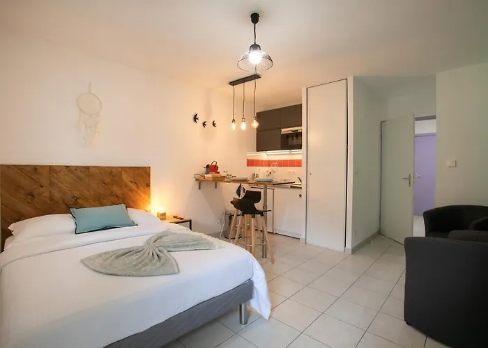 アパート Le Cocon D'angela - - Parking Prive ペリグー